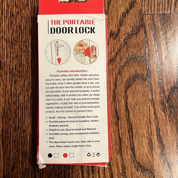 Portable Door Lock - Picture 2 of 2